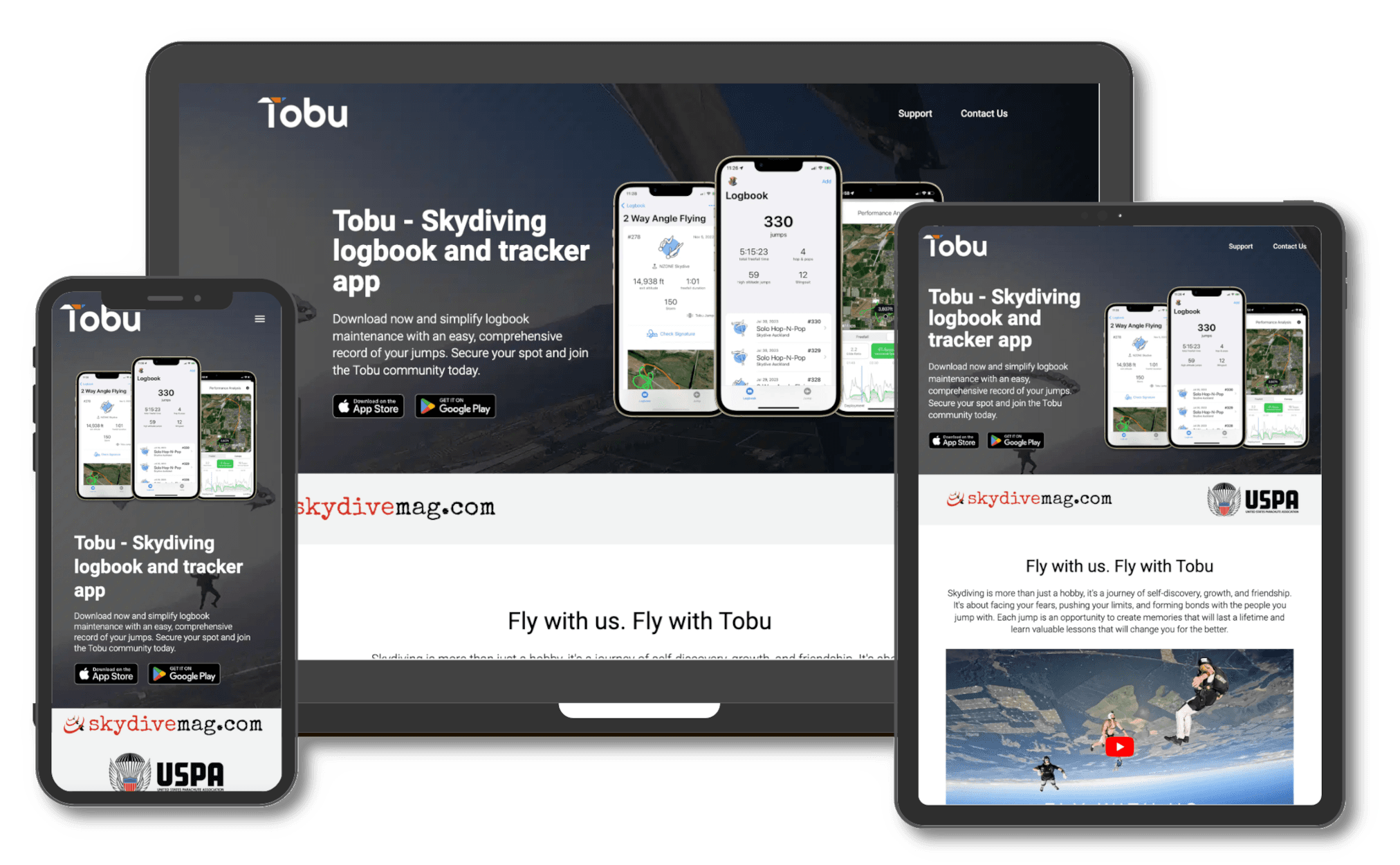 Tobu website